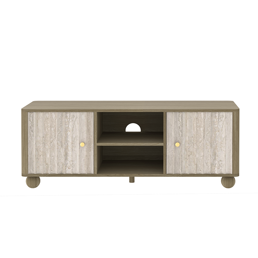 Pebble Groove TV Stand